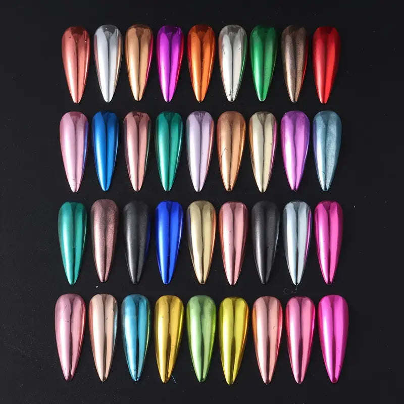 Metallic Chrome 36 pcs